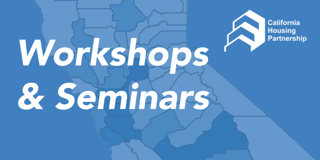 Workshops and Seminars