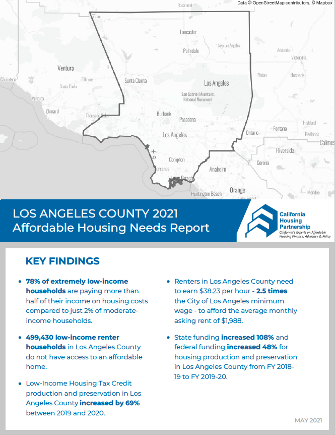 Los Angeles Housing Report cover