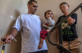 Disabled father and kids face eviction