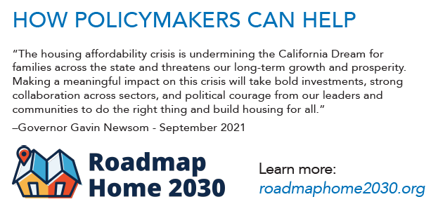 CA Housing Needs 2022 CHPC-5 Policymakers Newsom Roadmap
