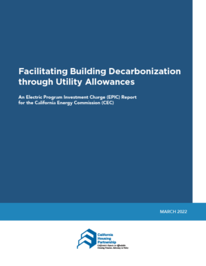 Decarbonization through Utility Allowances 2022 Report_CHPC_cover