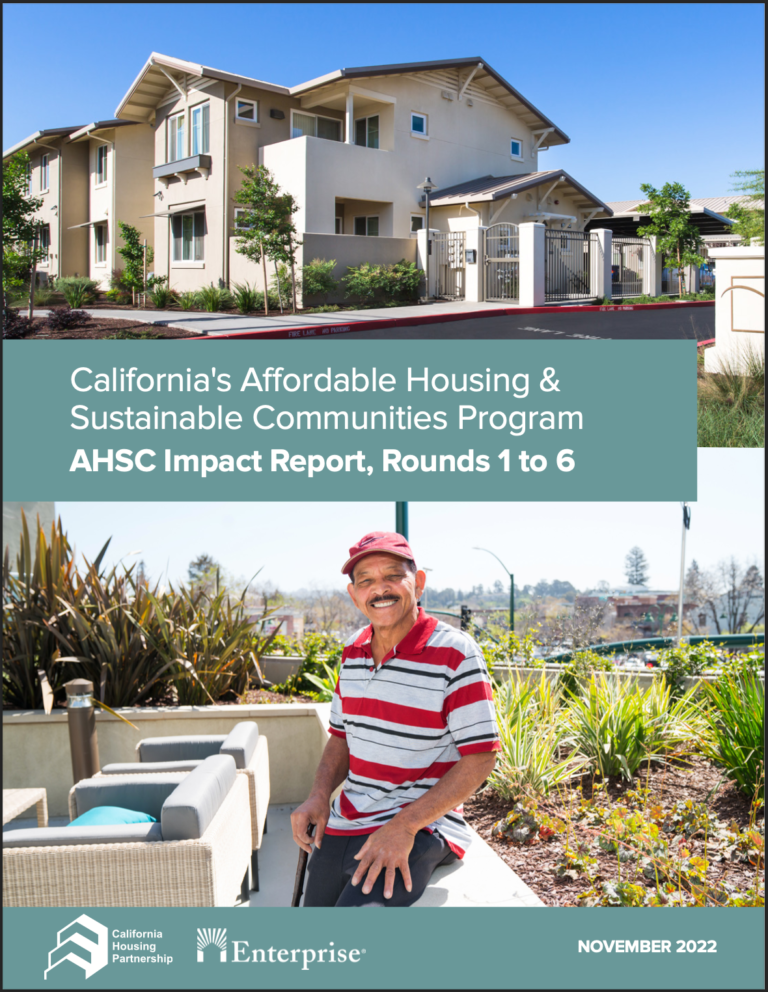 California's Affordable Housing and Sustainable Communities (AHSC