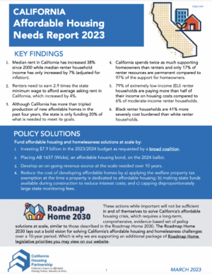 State Needs Report 2023