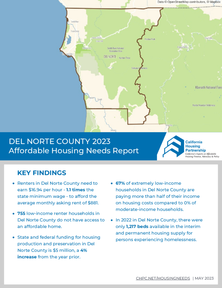 Del Norte_Housing_Report California Housing Partnership